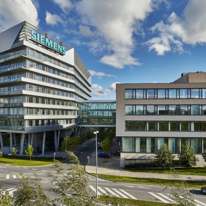 Siemens, together with CPI Property Group, is modernising its headquarters in Stodůlky, Prague
